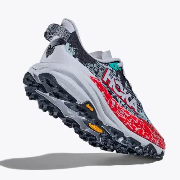 HOKA Shoes - HOKA women's speedgoat 6 trail running shoe in gull/stormy skies